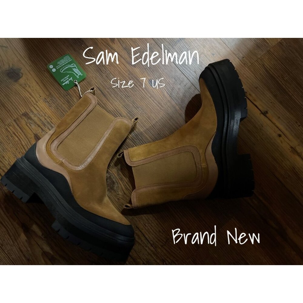 Sam Edelman Laguna Chelsea Boots for Women, Size 7 US, New with Tags